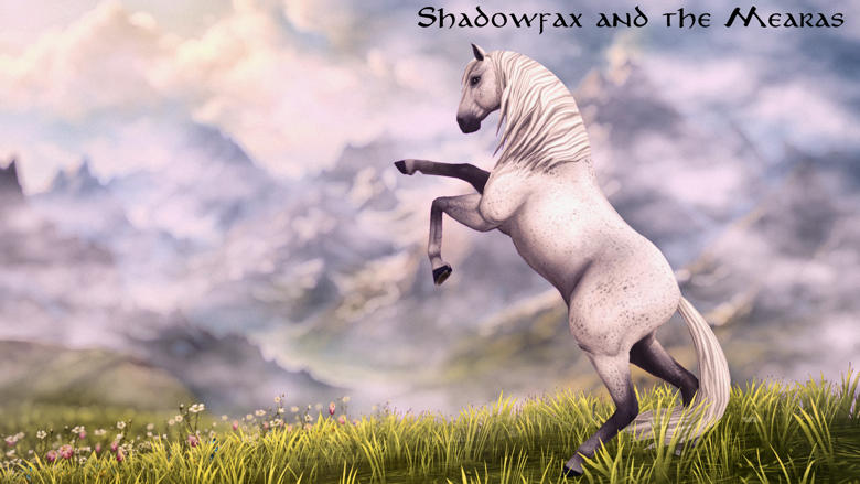 Shadowfax and the Mearas