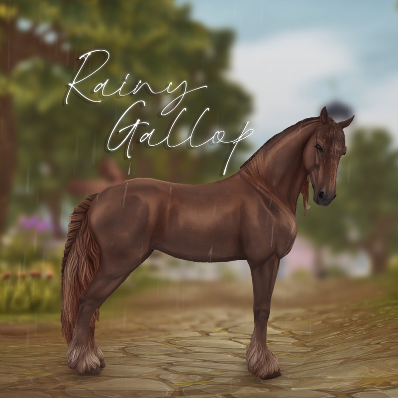 Rainy Gallop [Animated]