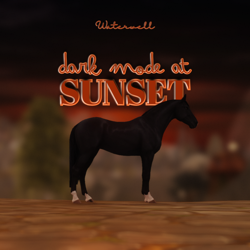 Dark Mode at Sunset