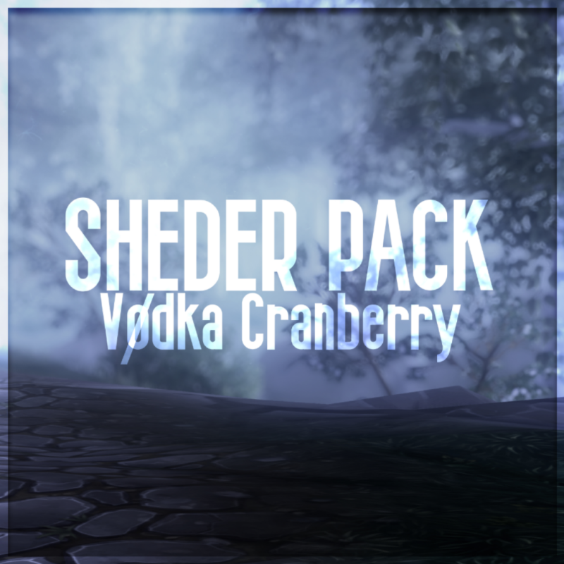 SHEDER-PACK: Vodka Cranberry