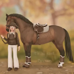 It’s all just… Brown.
