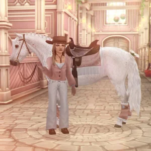 Beautiful pink elegant outfit